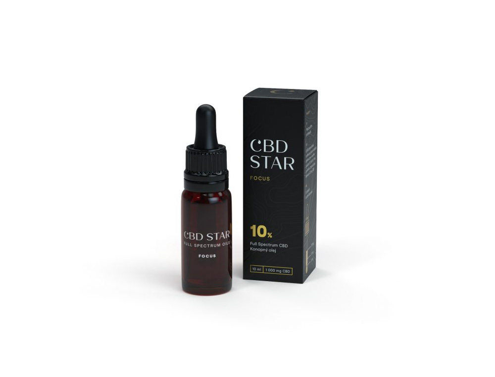 CBD „Focus“ olej 10 %