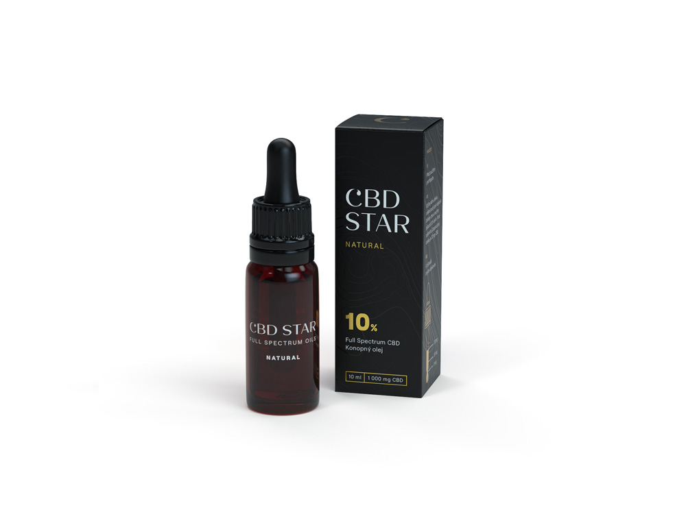 CBD „Natural“ olej 10%