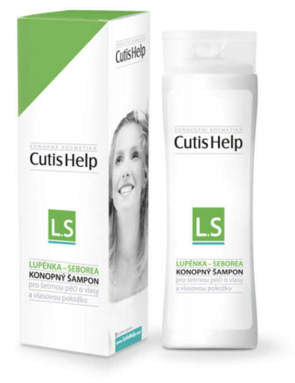 CUTISHELP Lupénka-Seborea Konopný šampon