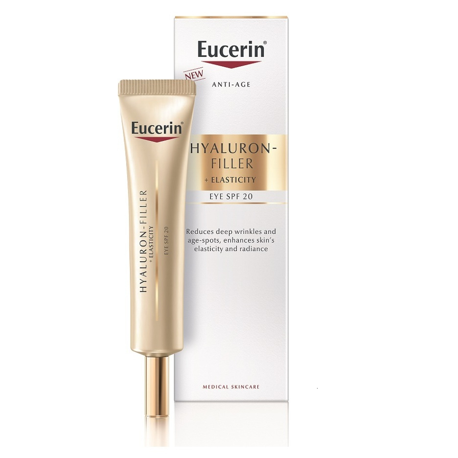 Eucerin Hyaluron-Filler + Elasticity oční krém SPF20