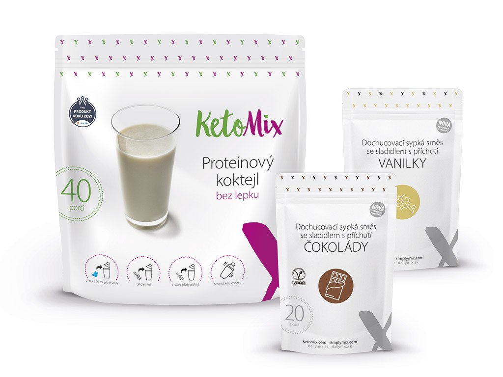 Proteinový koktejl KetoMix