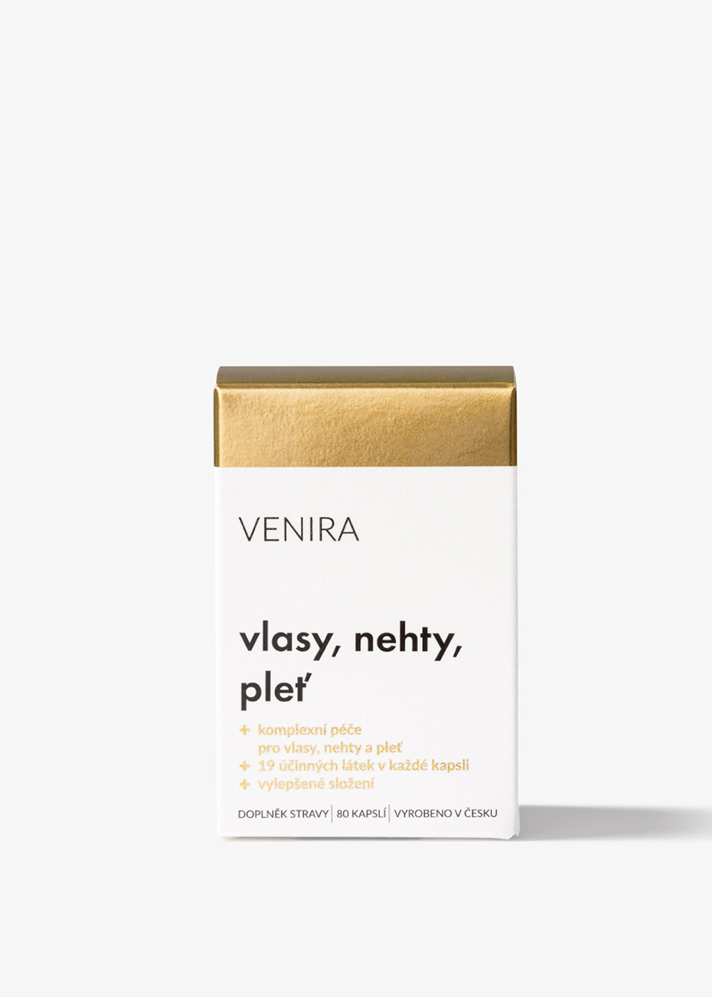 VENIRA kapsle pro vlasy, nehty a pleť